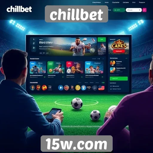 Experiência do usuário no site Chillbet